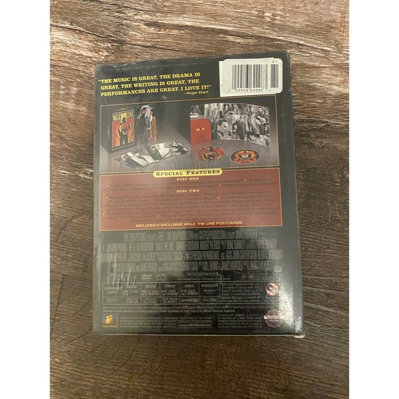 SEALED NEW Walk The Line Special Edition Johnny Cash 2 Discs DVD - Picture 3 of 4